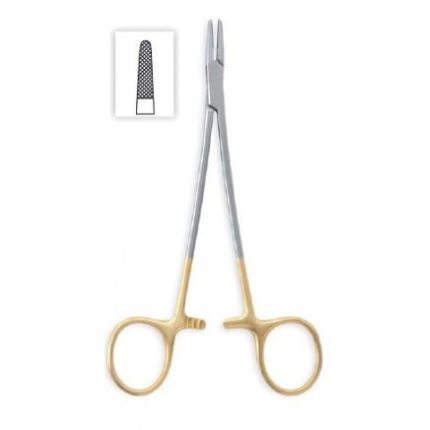 Голкоутримувач Мейо-Гегара, ТВС з карбіду вольфраму, для ниток та голок товщиною від 0,5 мм, 230 мм Bio Tules Impex BTS-4-178-16.5